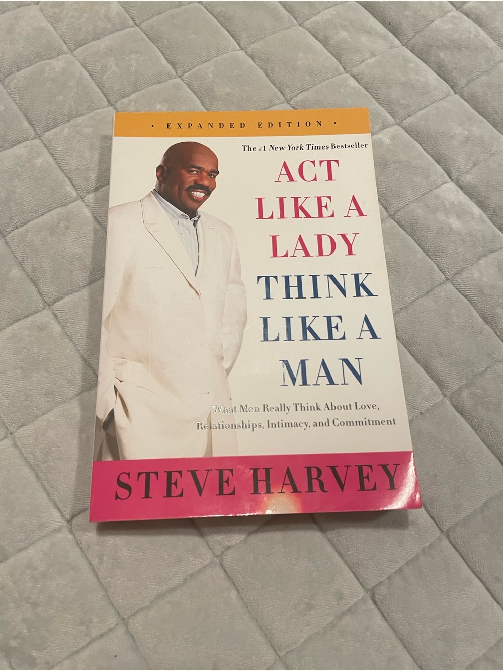 Act like a lady think like a man softcover book